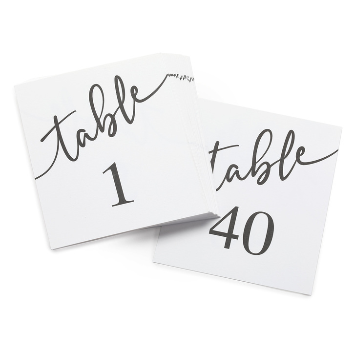 Place, Table and Menu Cards